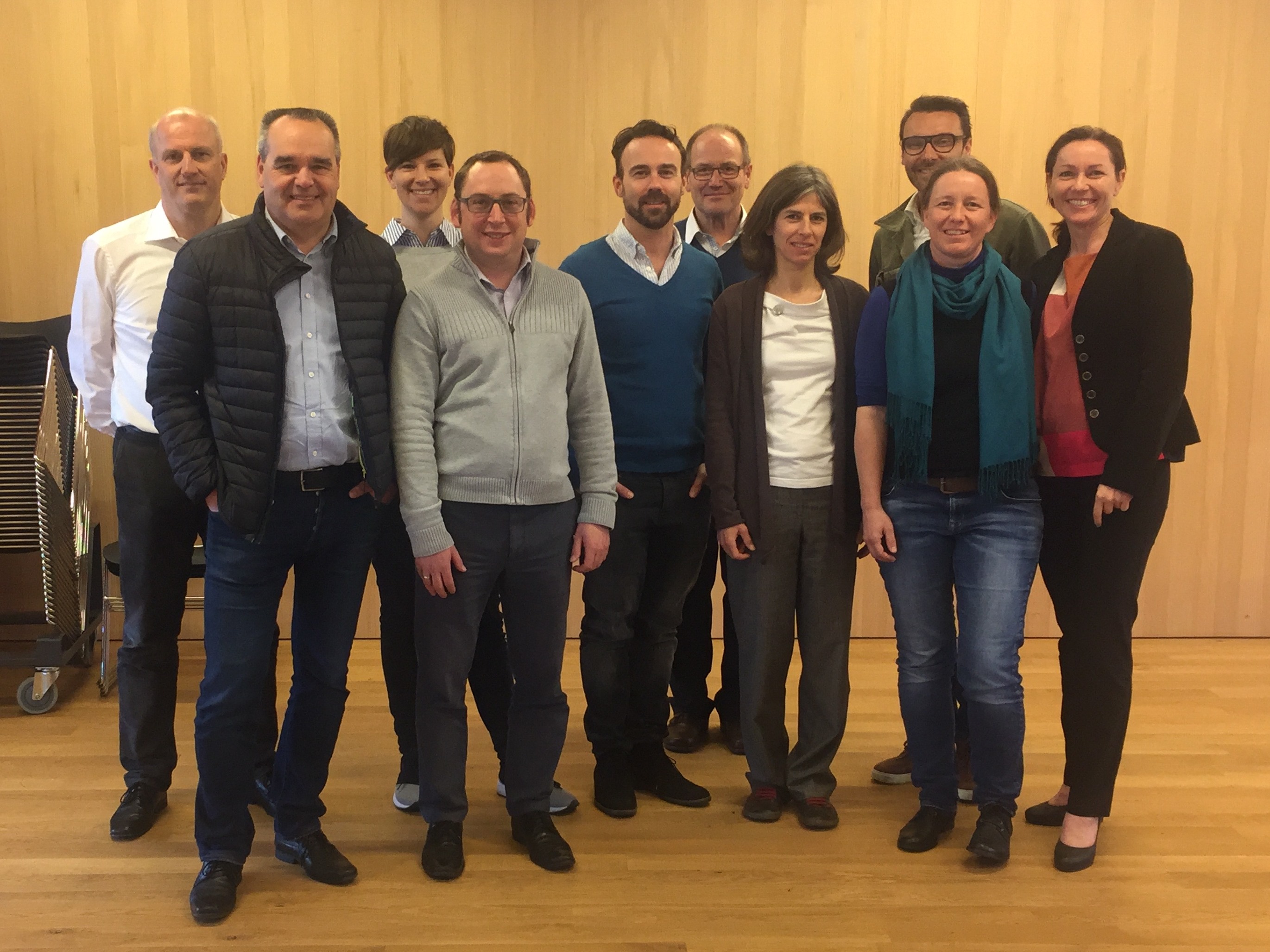 TeilnehmerInnen des PlurAlps-Workshops am 18.3.2017 in Bezau