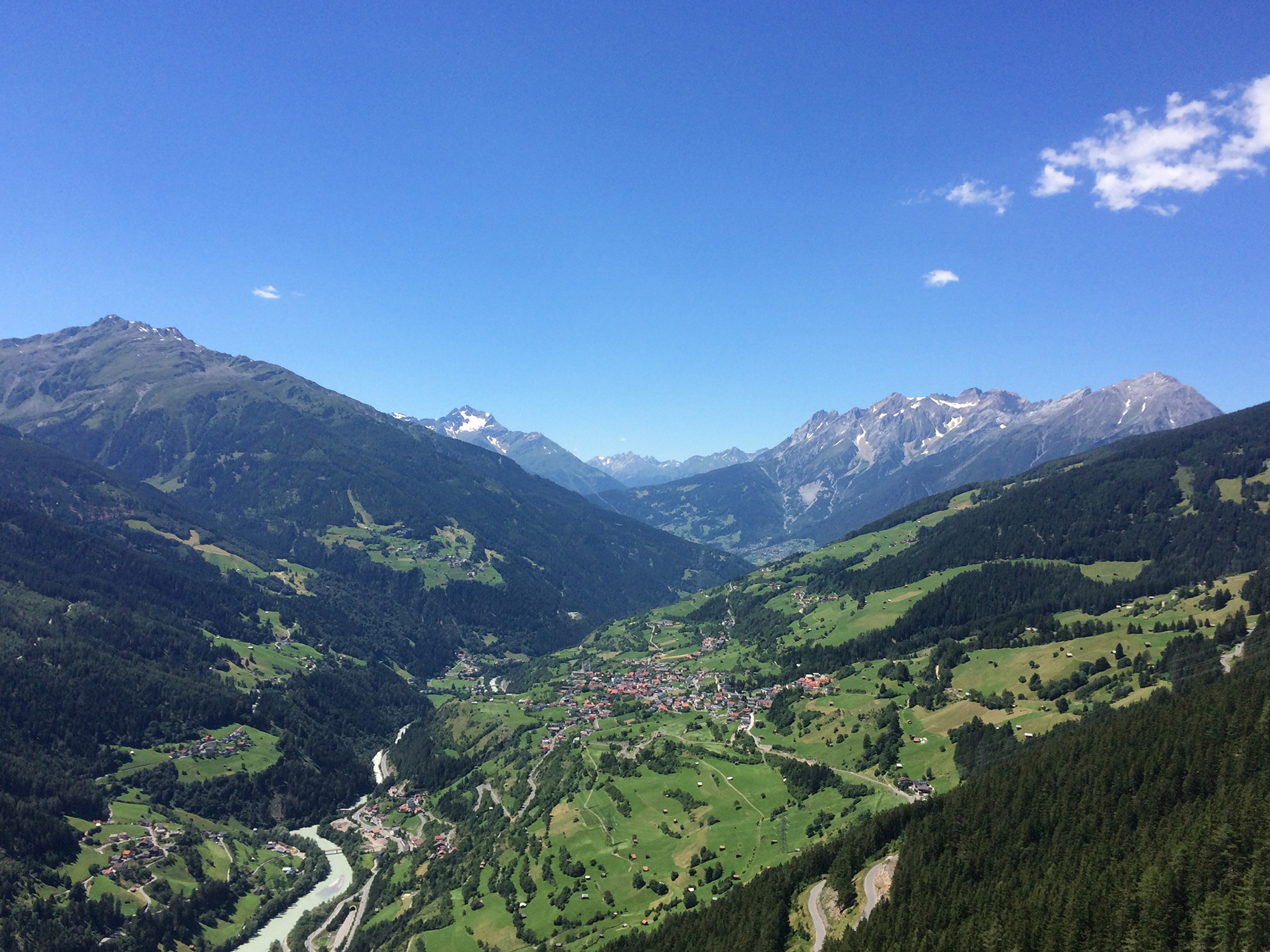 Aussicht Kaunergrat