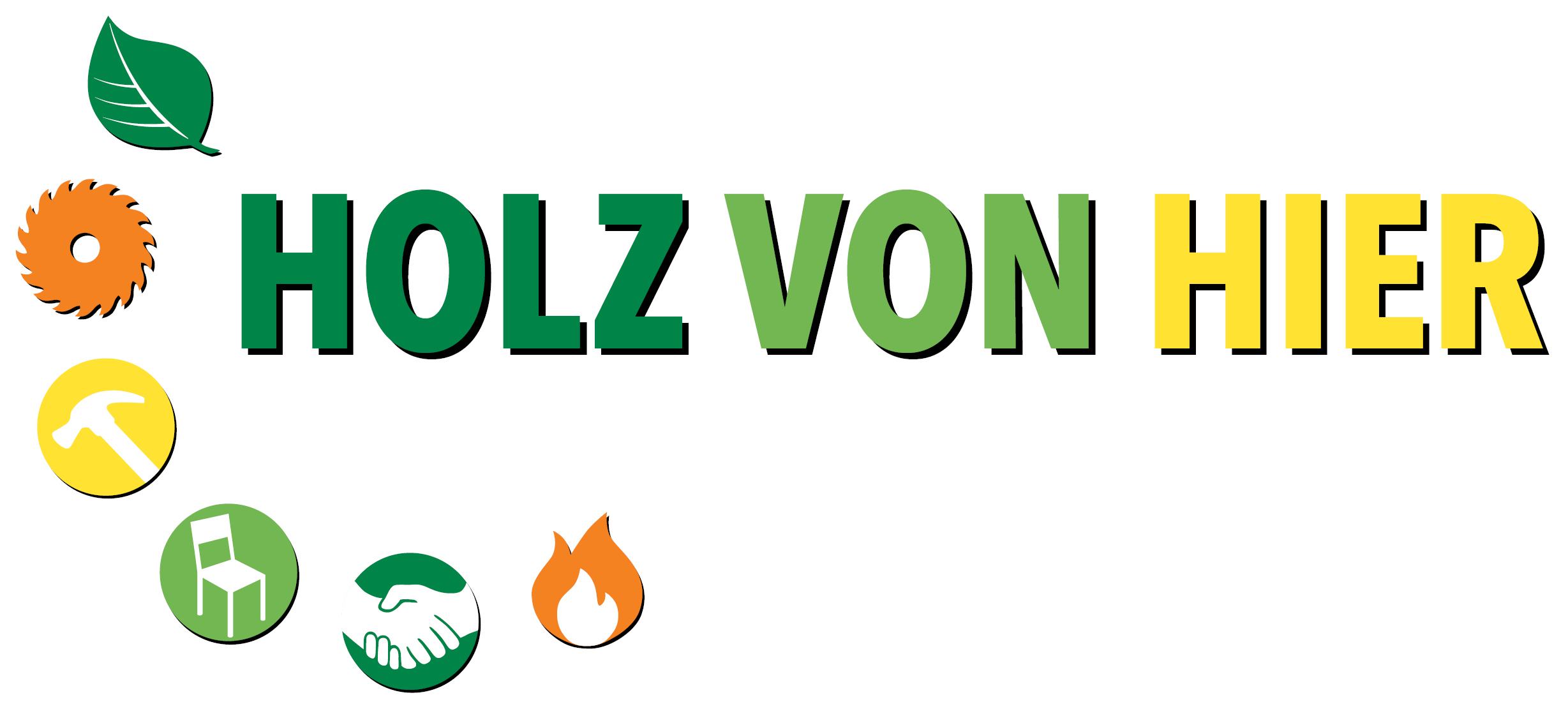 Logo Holz von Hier