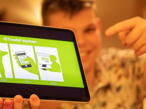 Die Digitalisierung des Anruf-Sammeltaxis wurde vom Verkehrsministerium finanziell unterstützt. Foto: www.meznar.media