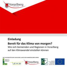 Veranstaltung Klimawandelanpassung